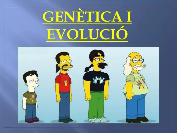 gen tica i evoluci