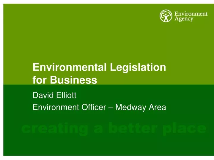 environmental legislation for business