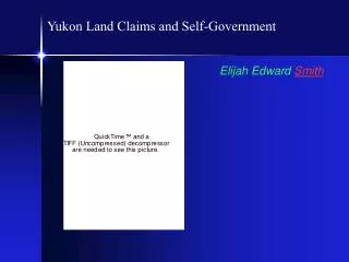 Yukon Land Claims and Self-Government