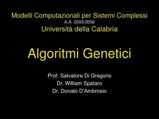 algoritmi genetici
