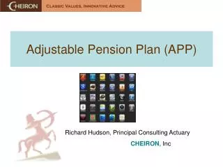 Adjustable Pension Plan (APP)
