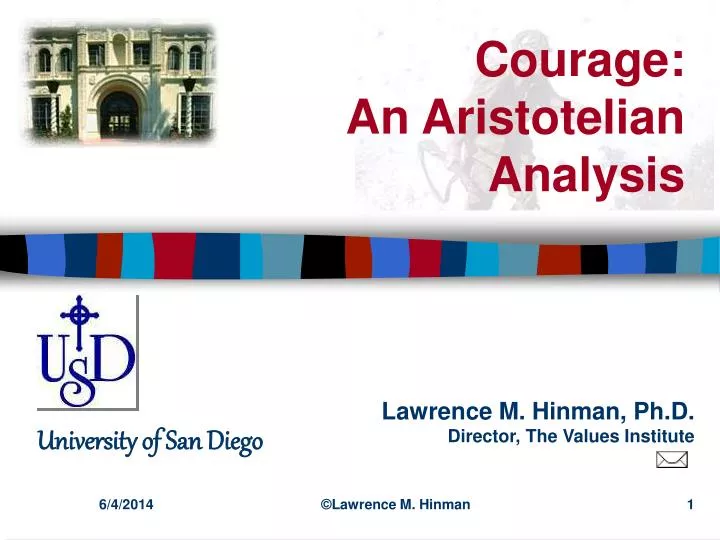 courage an aristotelian analysis
