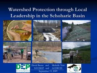 Watershed Protection through Local Leadership in the Schoharie Basin