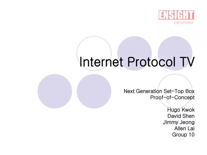internet protocol tv