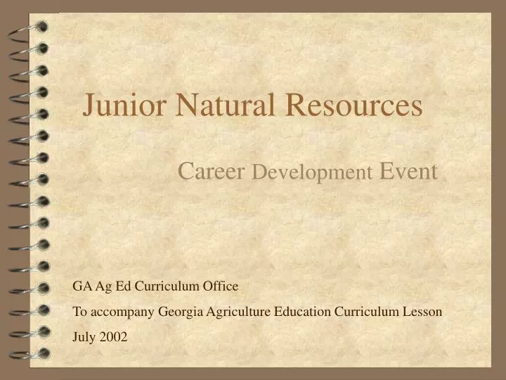 junior natural resources