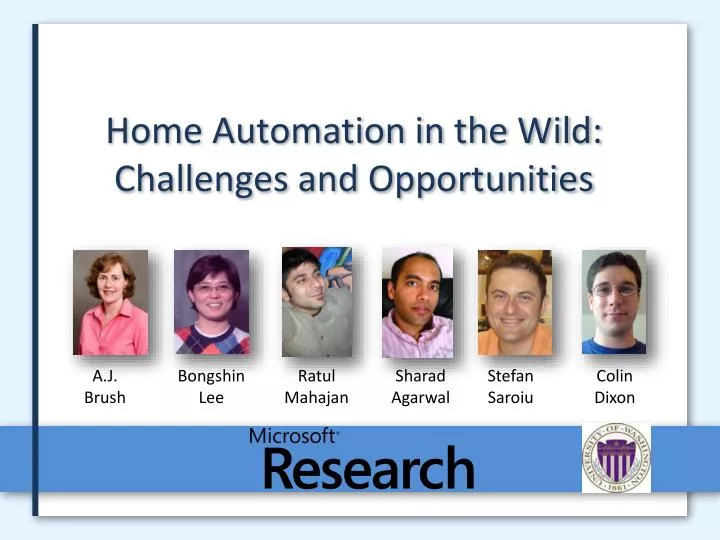 home automation in the wild challenges and opportunities
