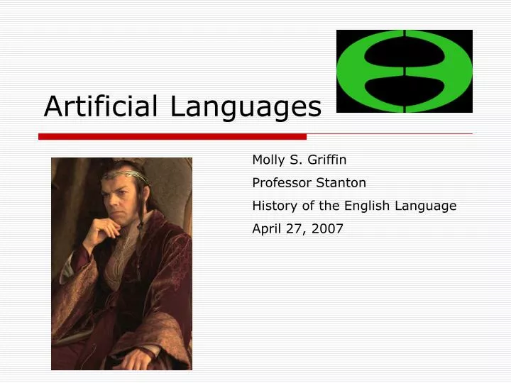 artificial languages