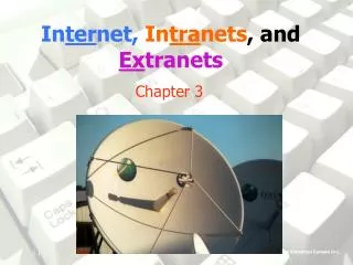 In ter net, In tra nets , and Ex tranets