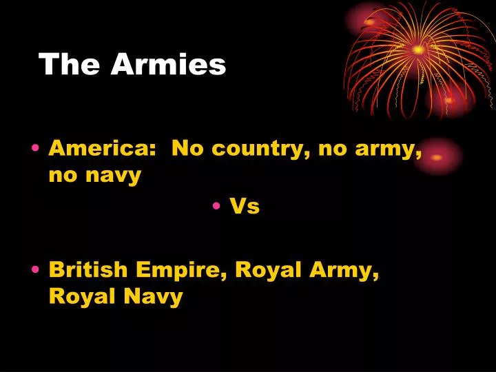 the armies