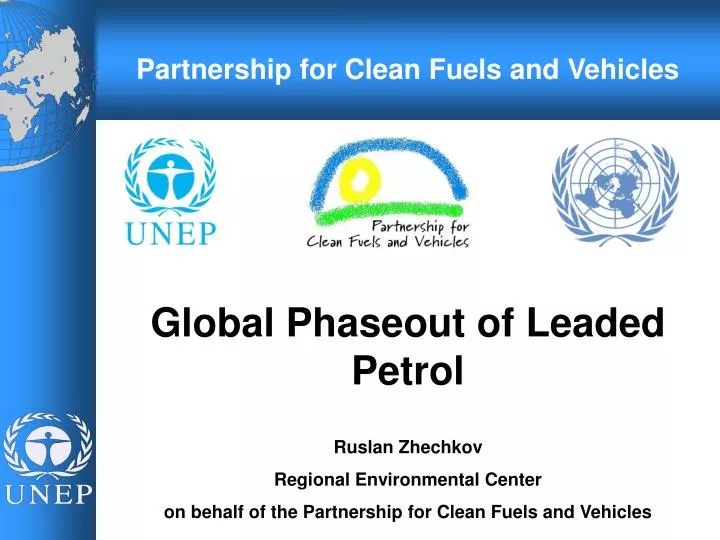 global phaseout of leaded petrol