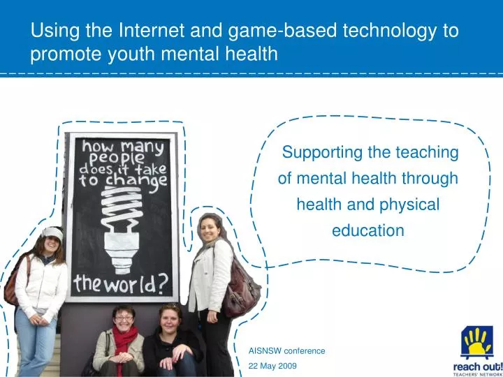 using the internet and game based technology to promote youth mental health