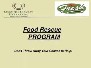 Food Rescue PROGRAM