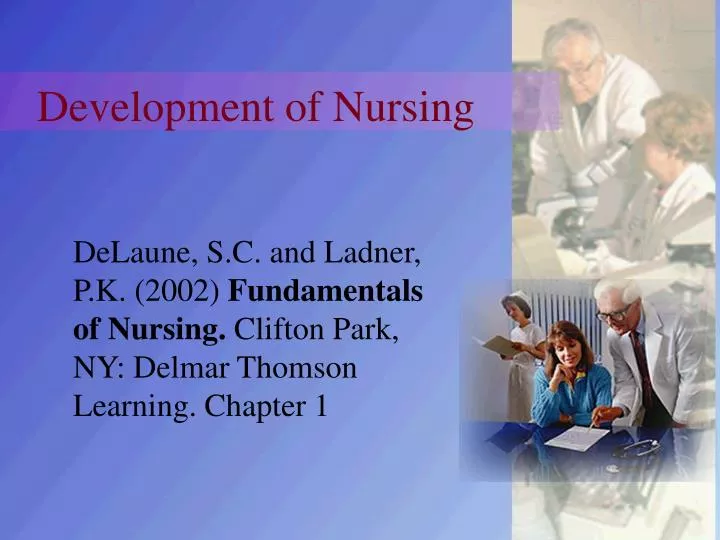 development of nursing
