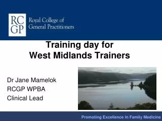 Training day for West Midlands Trainers