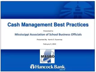 Cash Management Best Practices