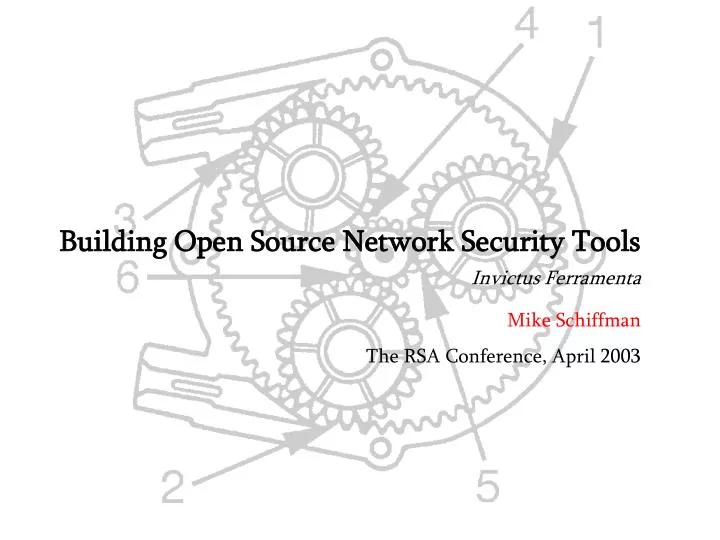 building open source network security tools invictus ferramenta