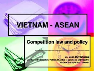 VIETNAM - ASEAN