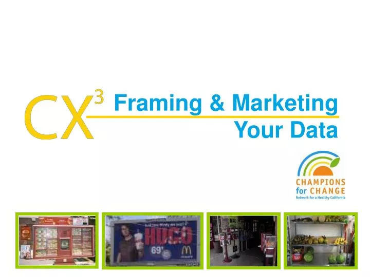 framing marketing your data