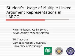 student s usage of multiple linked argument representations in largo