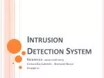 Intrusion Detection System - slide 1