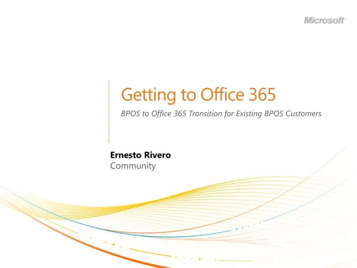 getting to office 365