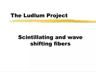 The Ludlum Project