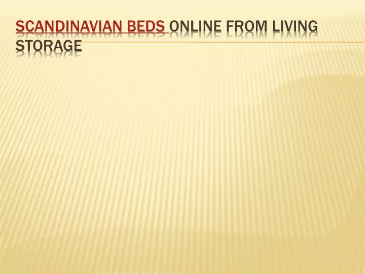 scandinavian beds online from living storage
