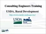 Consulting Engineers Training - slide 1