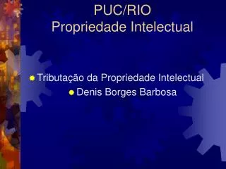 PUC/RIO Propriedade Intelectual
