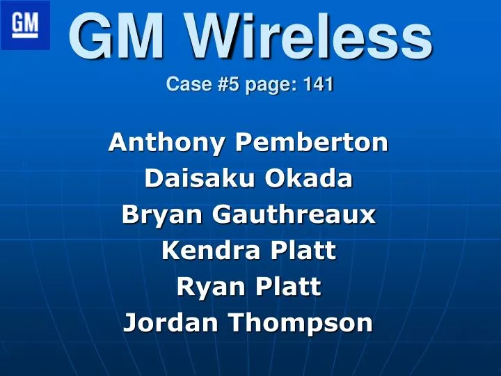 gm wireless case 5 page 141