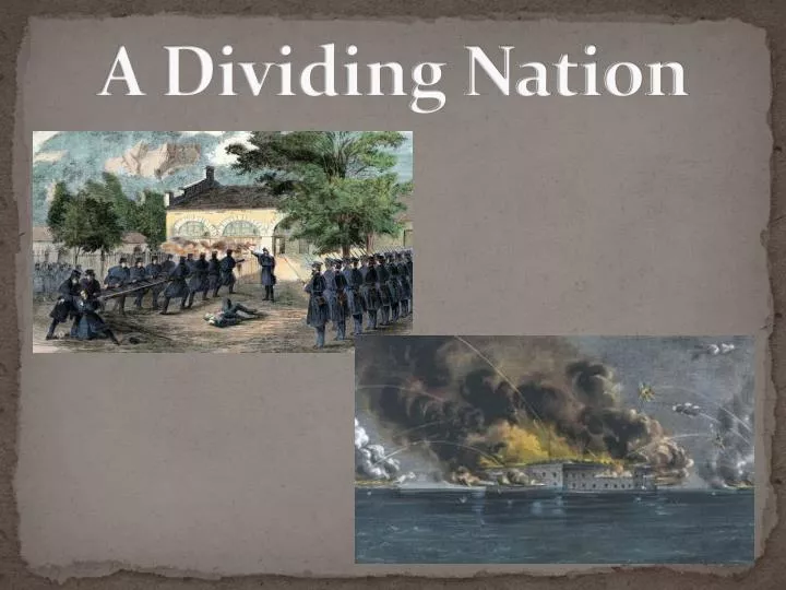 a dividing nation