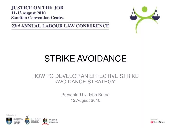 strike avoidance