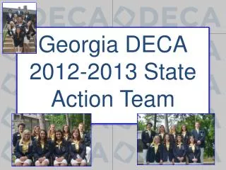 Georgia DECA 2012-2013 State Action Team