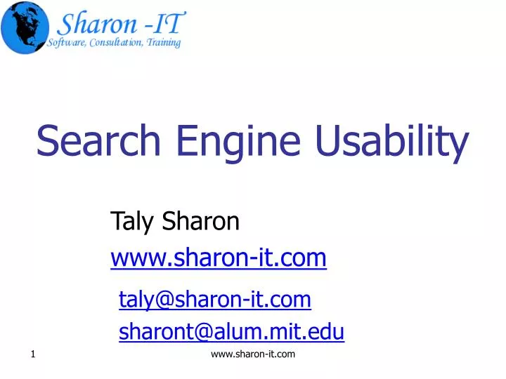 search engine usability