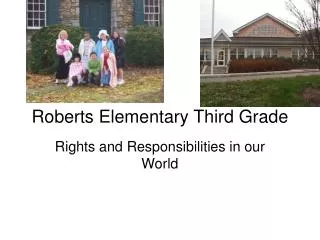 Roberts Elementary Third Grade