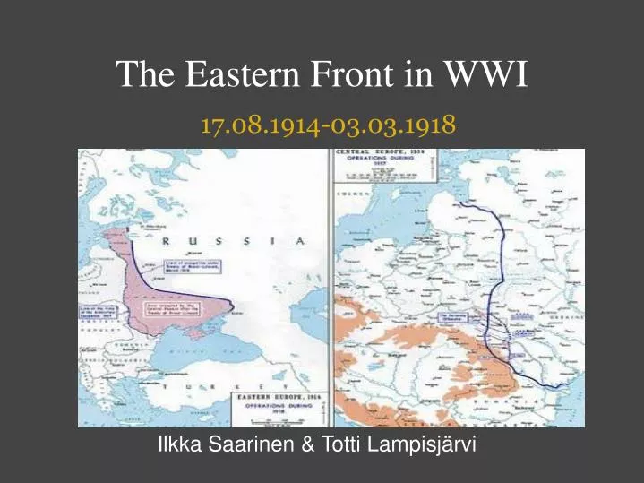 eastern front 1914