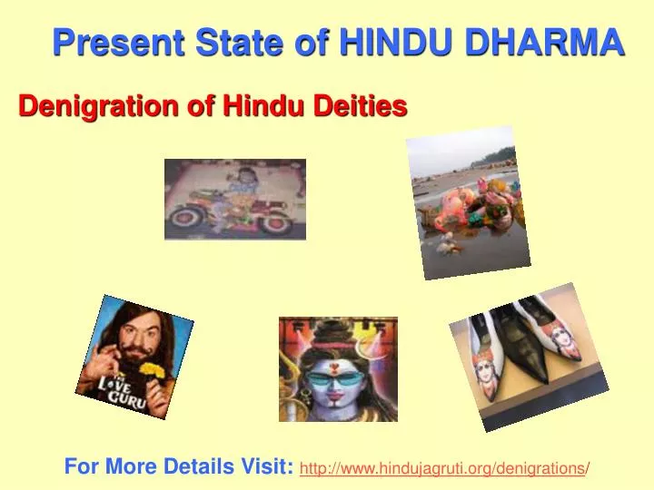 present state of hindu dharma