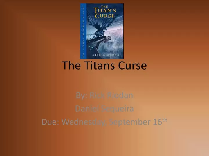 the titans curse