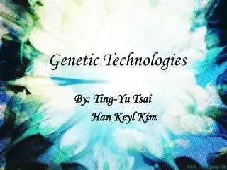 Genetic Technologies