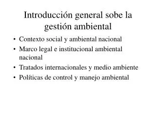 introducci n general sobe la gesti n ambiental