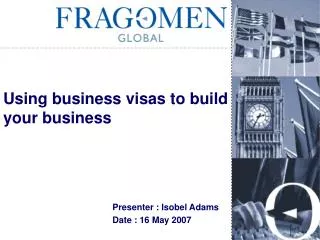 Using business visas to build your business
