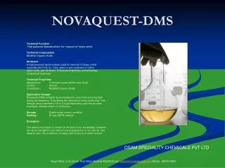 NOVAQUEST-DMS