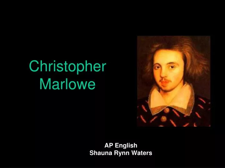 christopher marlowe