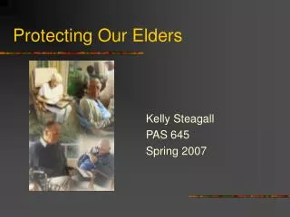 Protecting Our Elders
