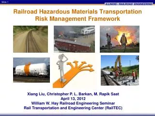 Railroad Hazardous Materials Transportation Risk Management Framework