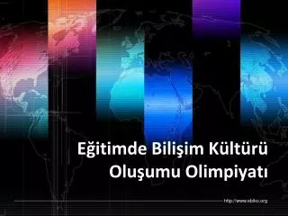 e itimde bili im k lt r olu umu olimpiyat