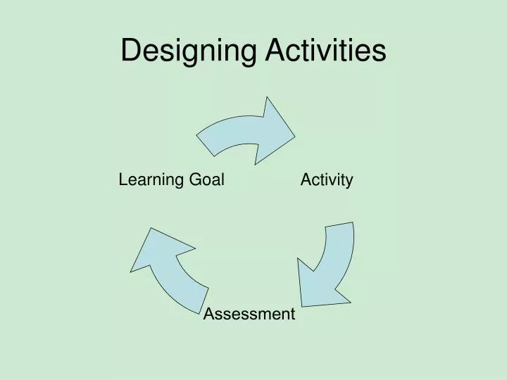 designing activities