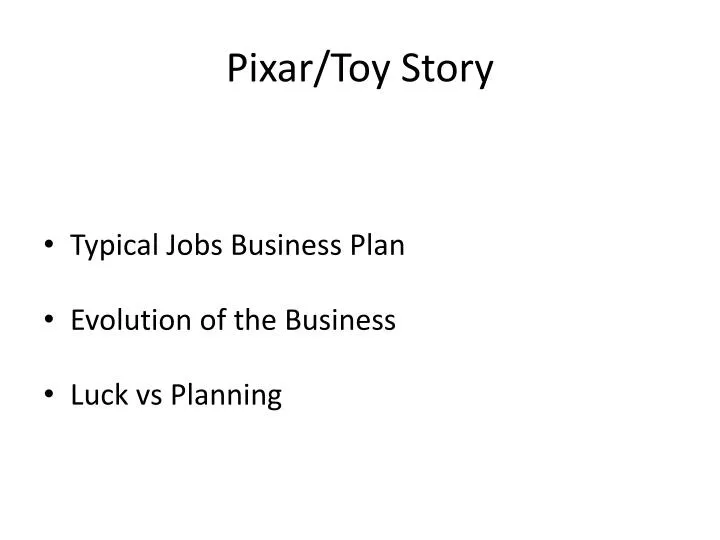 pixar toy story