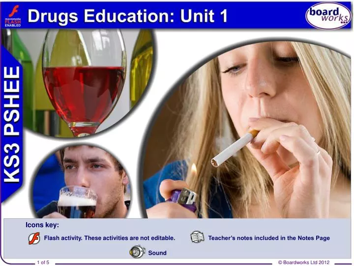 drugs education unit 1