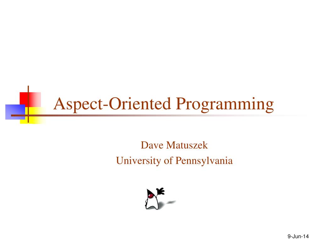 PPT - Aspect-Oriented Programming PowerPoint Presentation, free ...